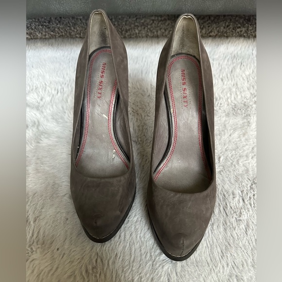 Miss Sixty leather platform pump size 7 - Picture 5 of 9